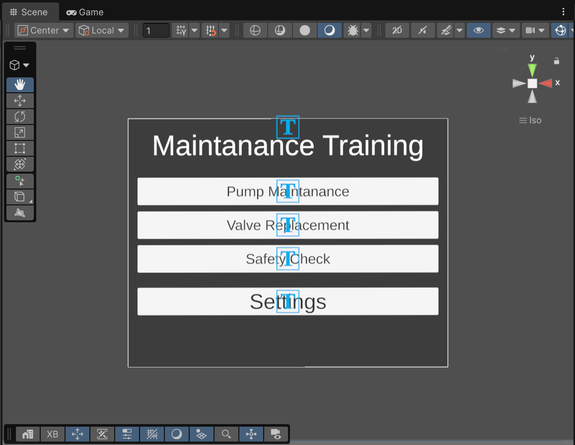 ALF menu with Main Menu Setup highlighted