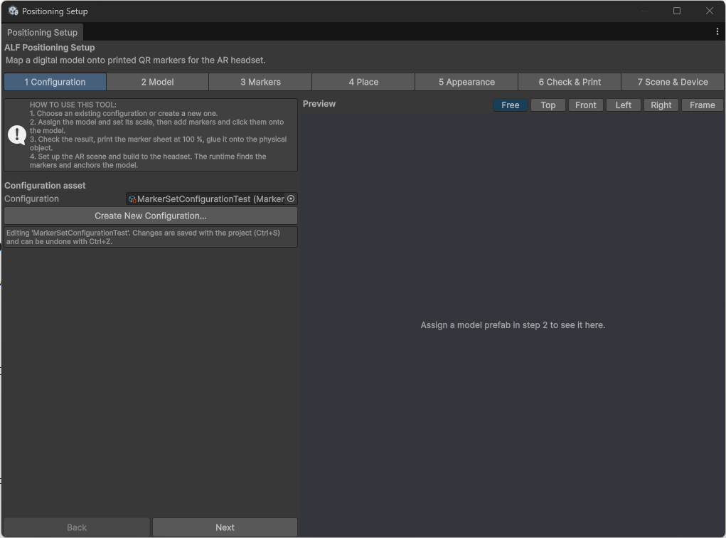 Step 1 Configuration